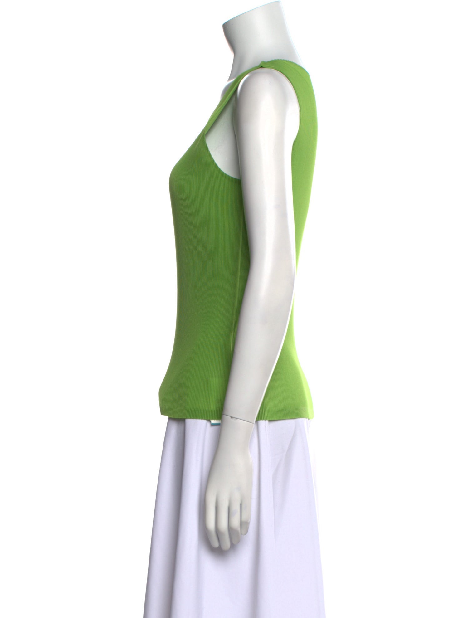 Pleats Please Issey Miyake Scoop Neck Sleeveless Top w/ Tags