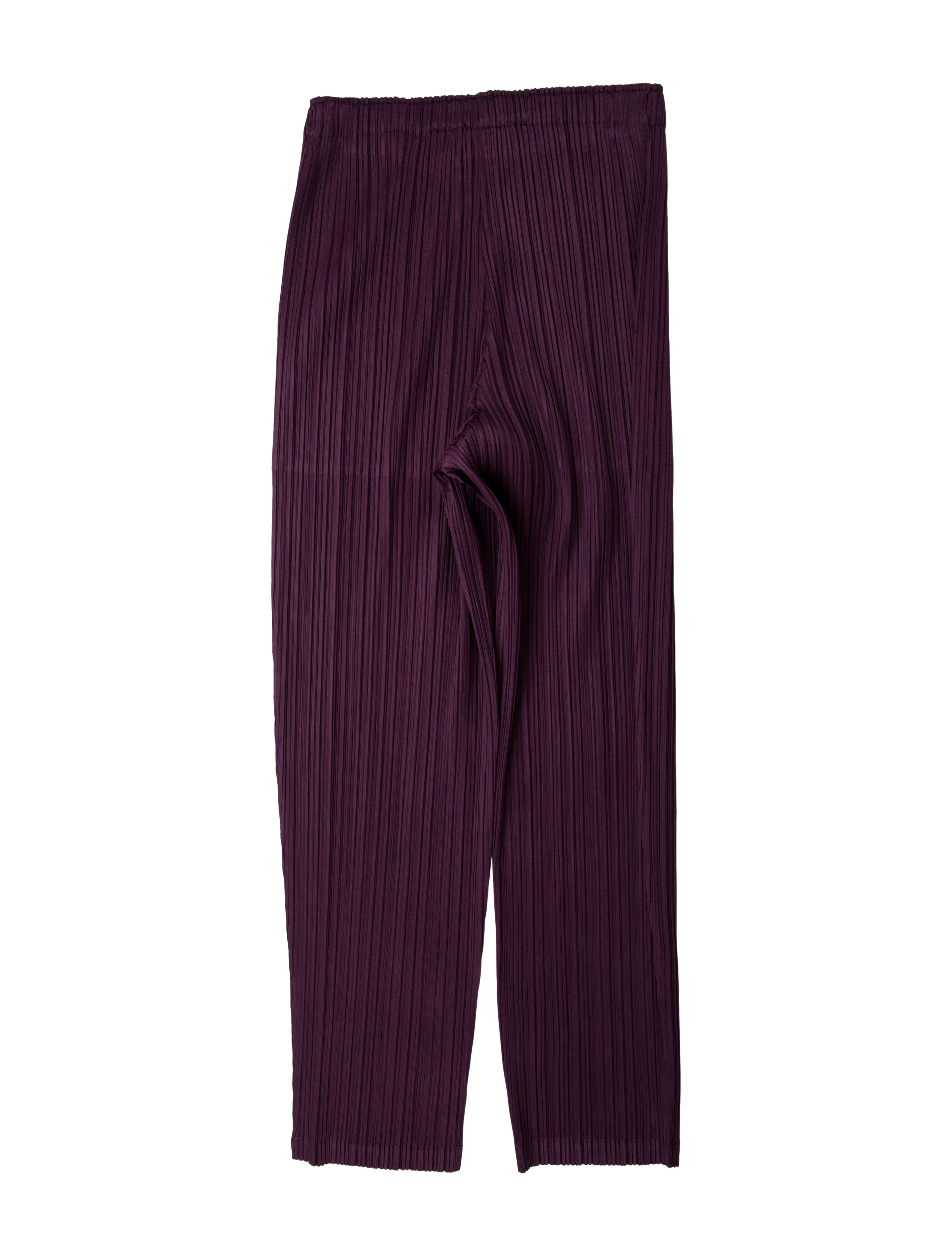 Pleats Please Issey Miyake Skinny Leg Pants