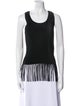 Pleats Please Issey Miyake Scoop Neck Sleeveless Top