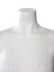 Pleats Please Issey Miyake Bateau Neckline Sleeveless Tunic