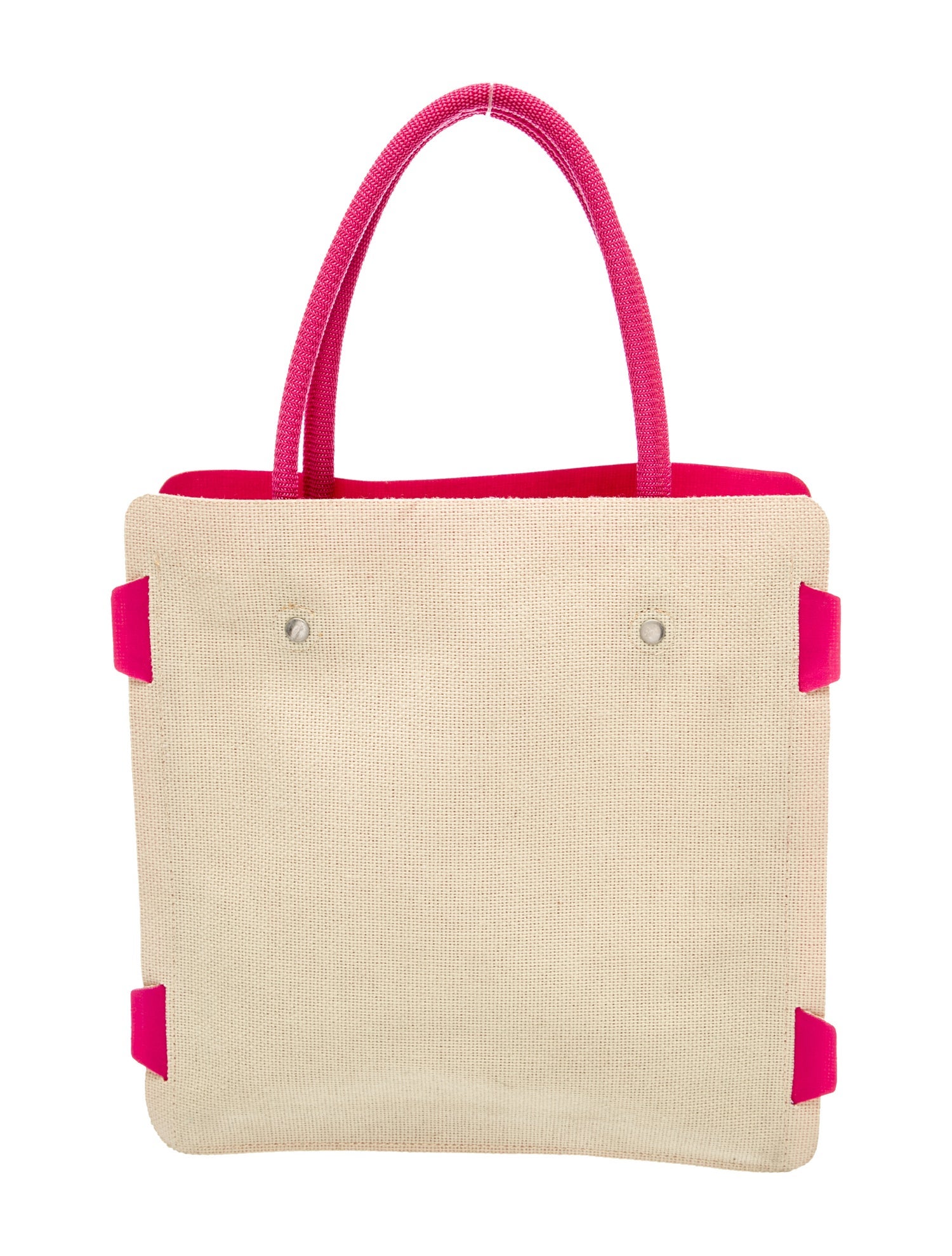 Pleats Please Issey Miyake Canvas Shoulder Bag