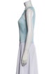 Pleats Please Issey Miyake Scoop Neck Sleeveless Top