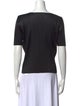 Pleats Please Issey Miyake Scoop Neck Short Sleeve T-Shirt