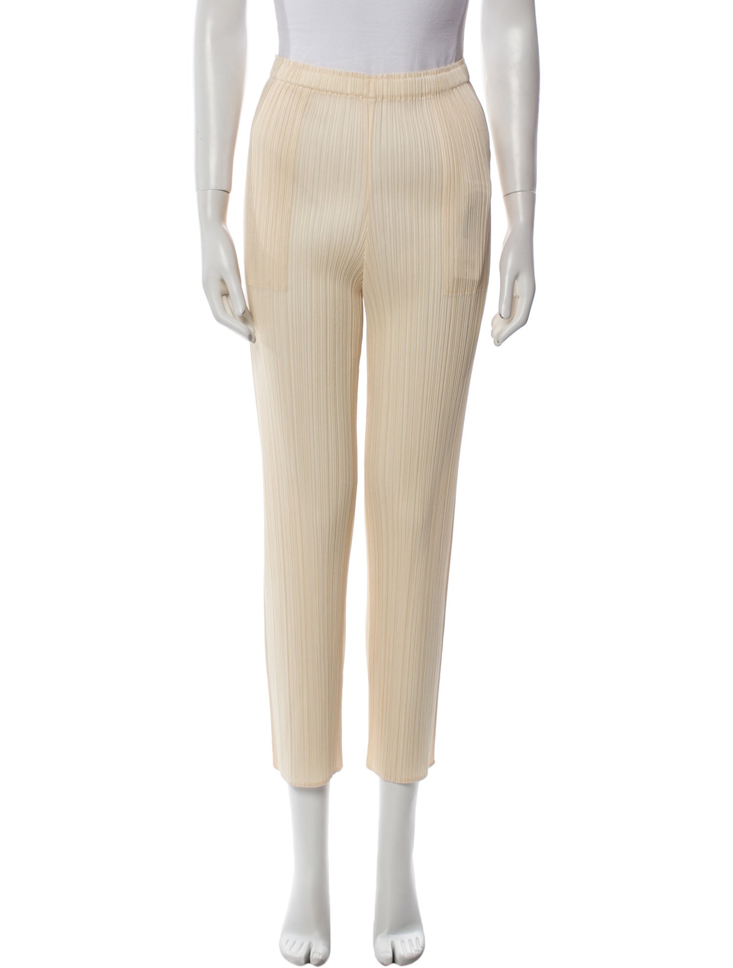 Pleats Please Issey Miyake Straight Leg Pants