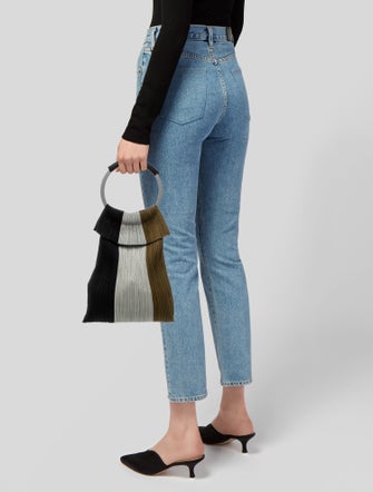 Pleats Please Issey Miyake Top Handle Bag