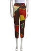 Pleats Please Issey Miyake Printed Skinny Leg Pants