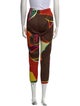 Pleats Please Issey Miyake Printed Skinny Leg Pants