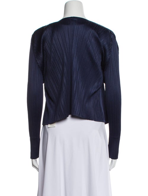 Pleats Please Issey Miyake Striped Evening Jacket