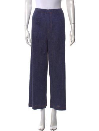 Pleats Please Issey Miyake Wide Leg Pants