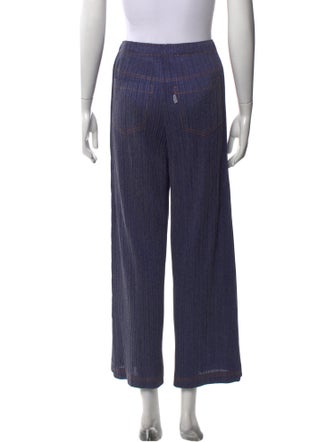 Pleats Please Issey Miyake Wide Leg Pants
