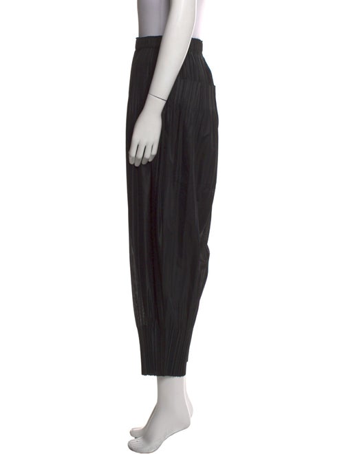 Pleats Please Issey Miyake Striped Skinny Leg Pants
