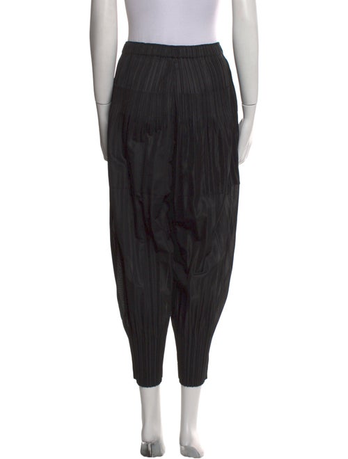 Pleats Please Issey Miyake Striped Skinny Leg Pants