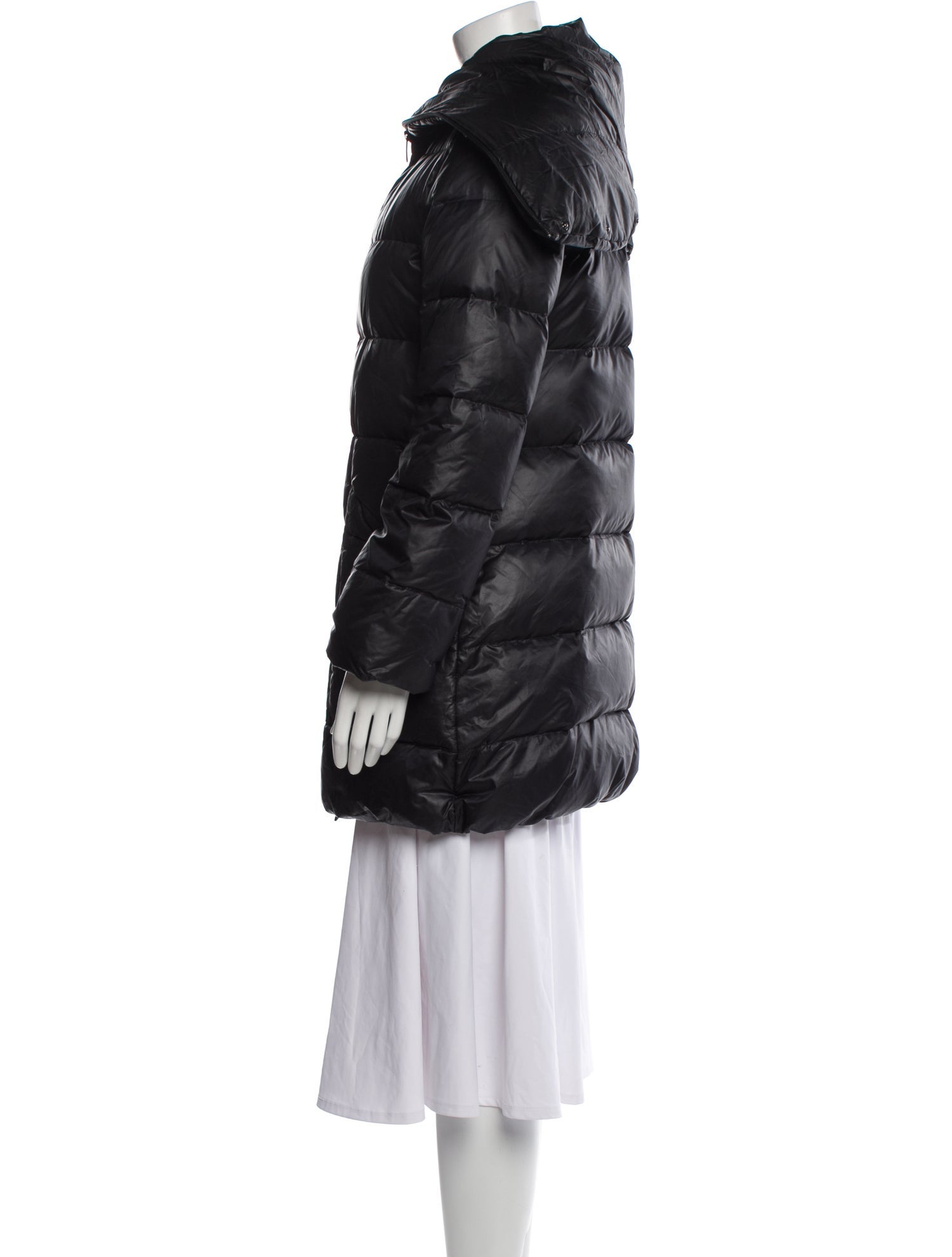 Pleats Please Issey Miyake 2013 Nylon Down Coat