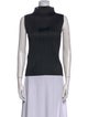 Pleats Please Issey Miyake Turtleneck Sleeveless Top