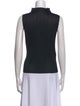 Pleats Please Issey Miyake Turtleneck Sleeveless Top