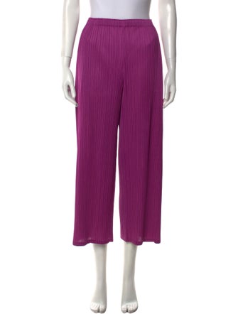 Pleats Please Issey Miyake Wide Leg Pants