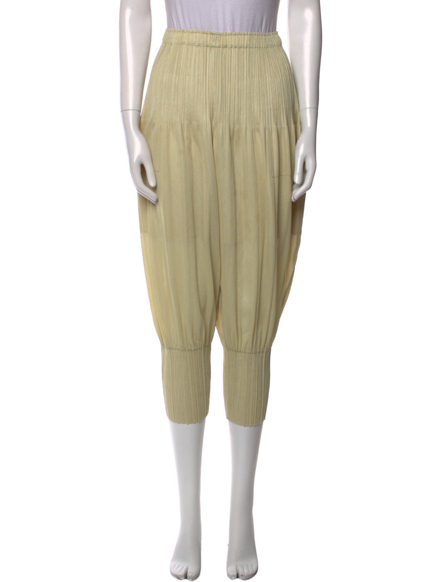 Pleats Please Issey Miyake Skinny Leg Pants