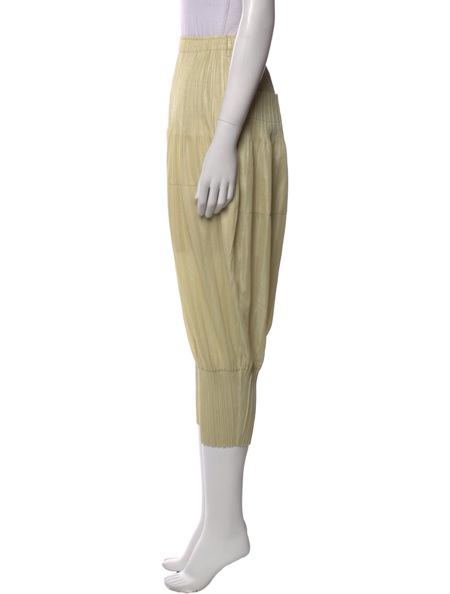 Pleats Please Issey Miyake Skinny Leg Pants