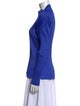 Pleats Please Issey Miyake Mock Neck Long Sleeve Top