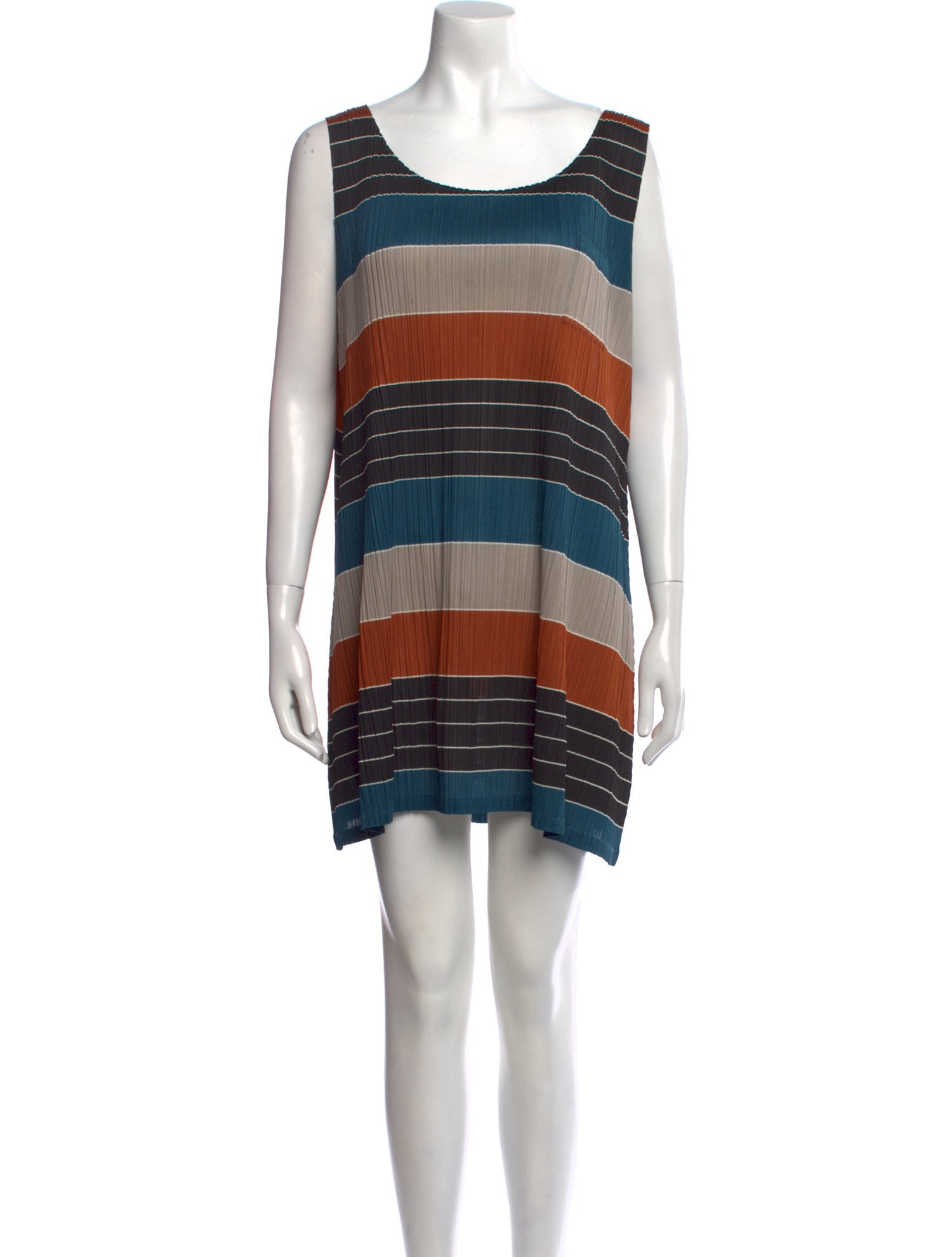 Pleats Please Issey Miyake 2013 Mini Dress