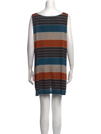 Pleats Please Issey Miyake 2013 Mini Dress