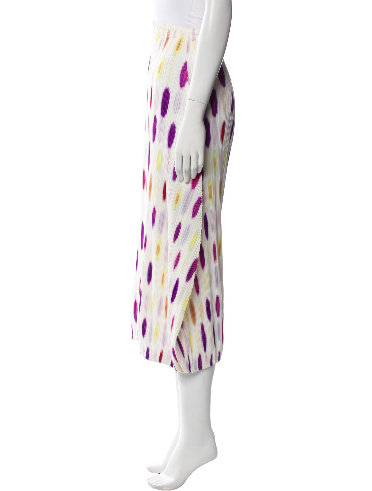 Pleats Please Issey Miyake Vintage Midi Length Skirt