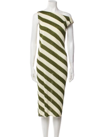 Pleats Please Issey Miyake 2013 Midi Length Dress