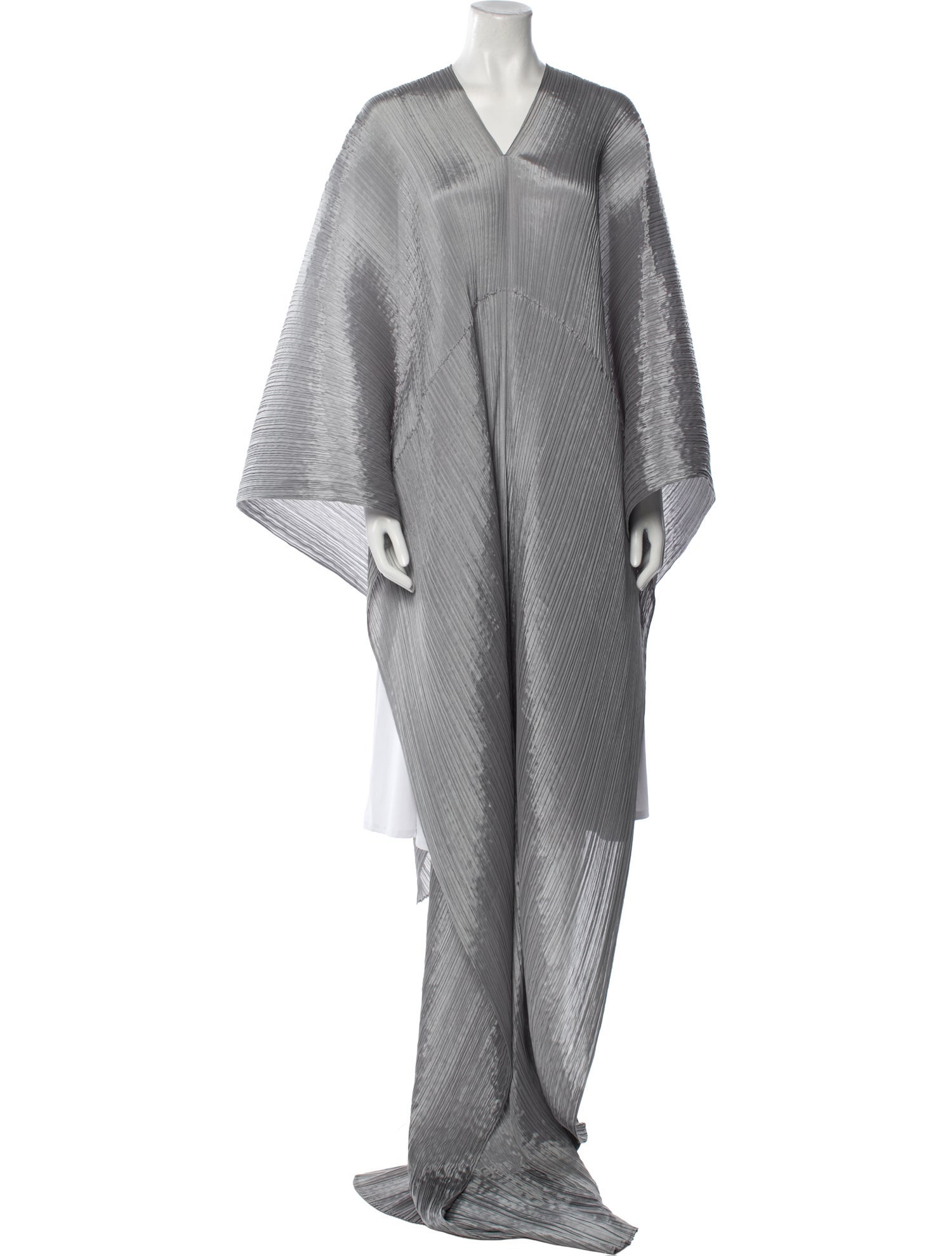 Pleats Please Issey Miyake Cowl Neck Sweater