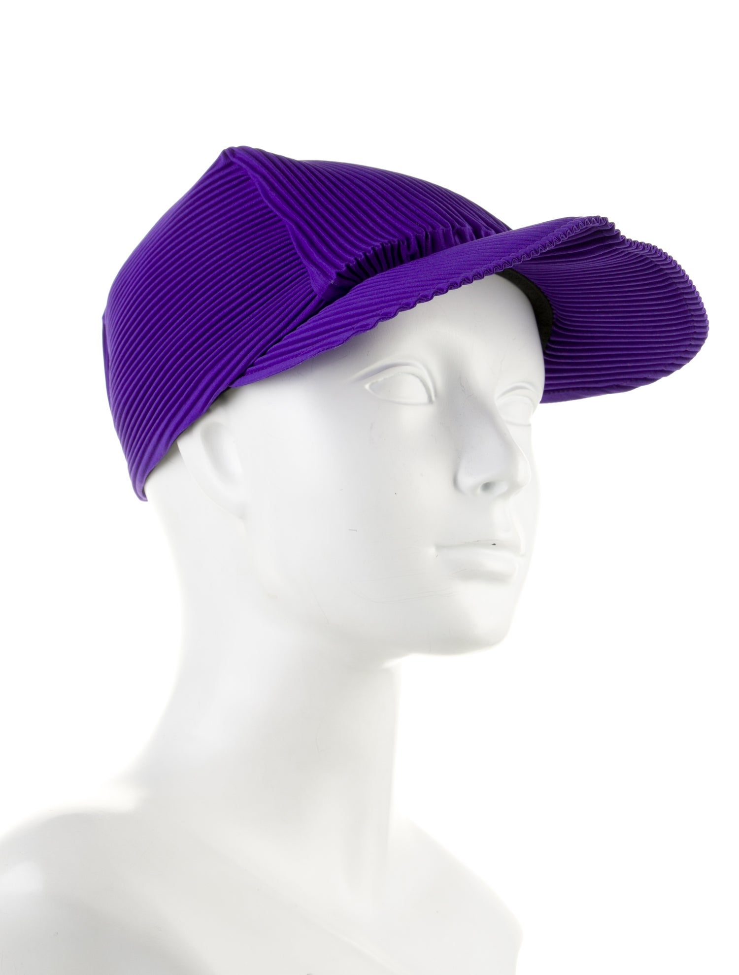 Pleats Please Issey Miyake Silk Baseball Cap