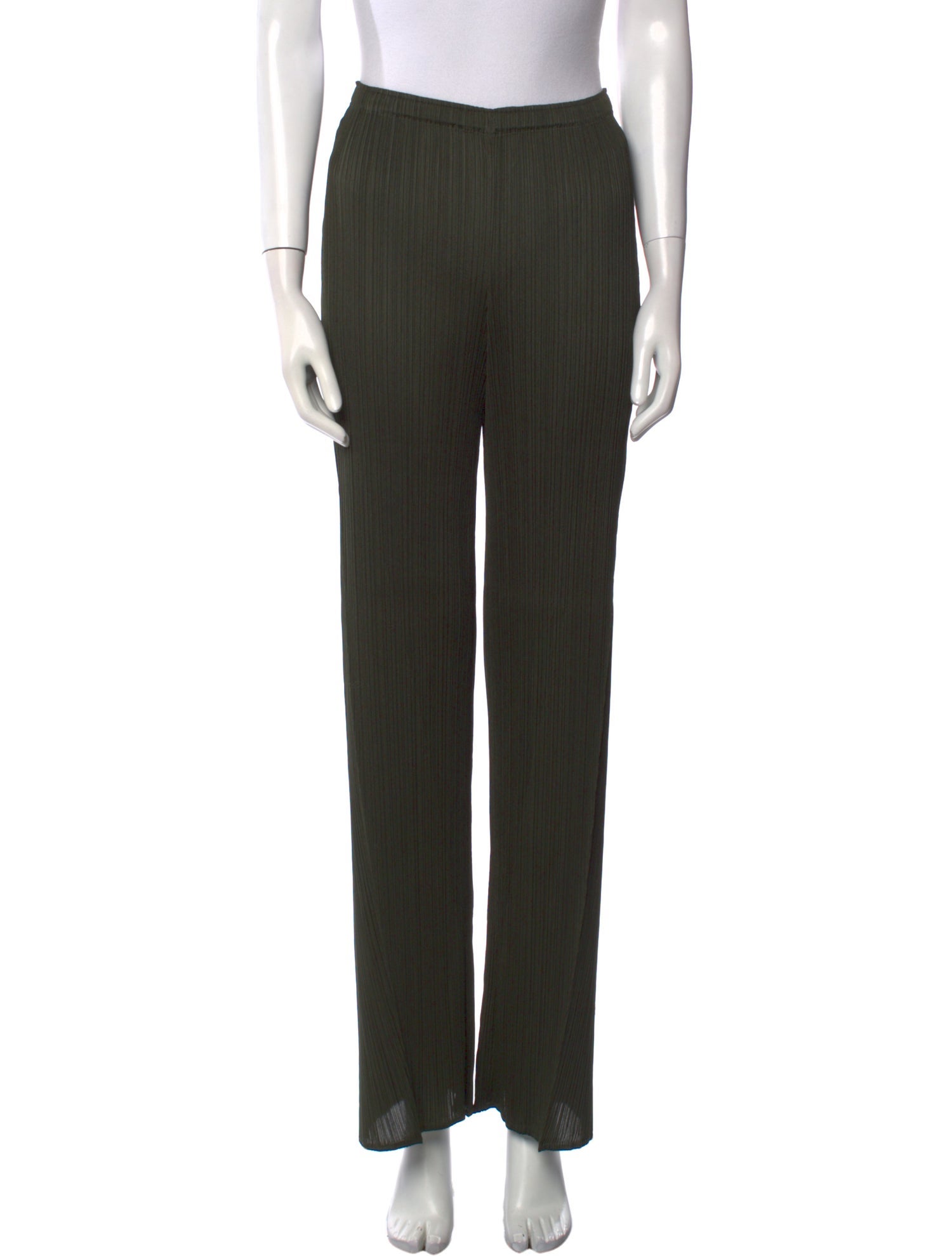 Pleats Please Issey Miyake 2015 Straight Leg Pants