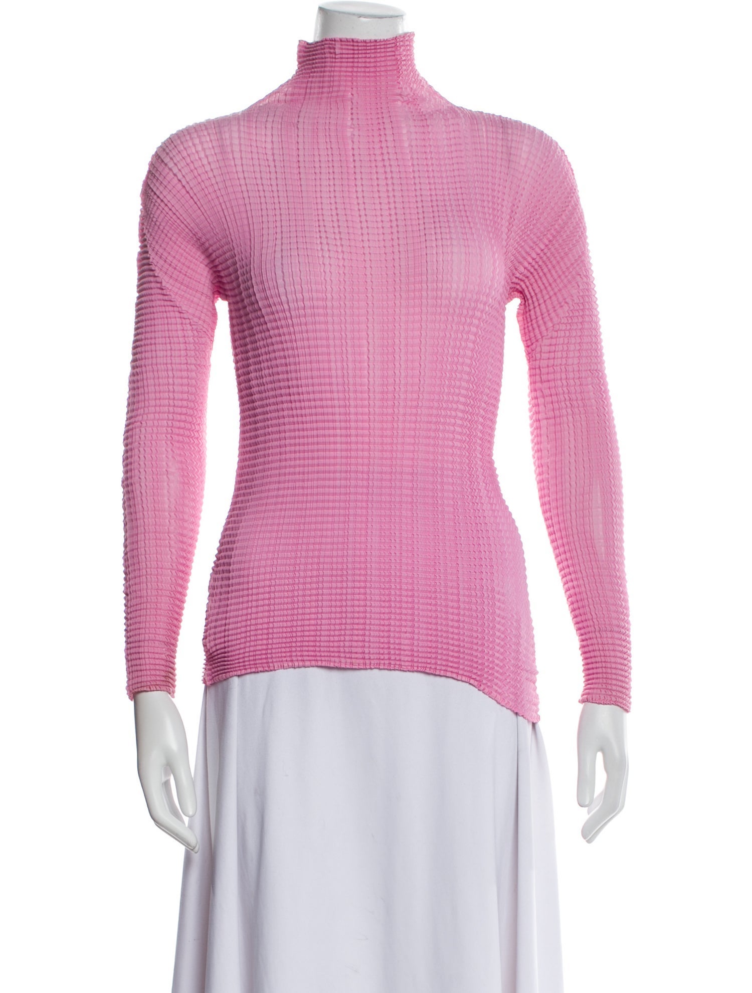 Pleats Please Issey Miyake 2020 Turtleneck Top