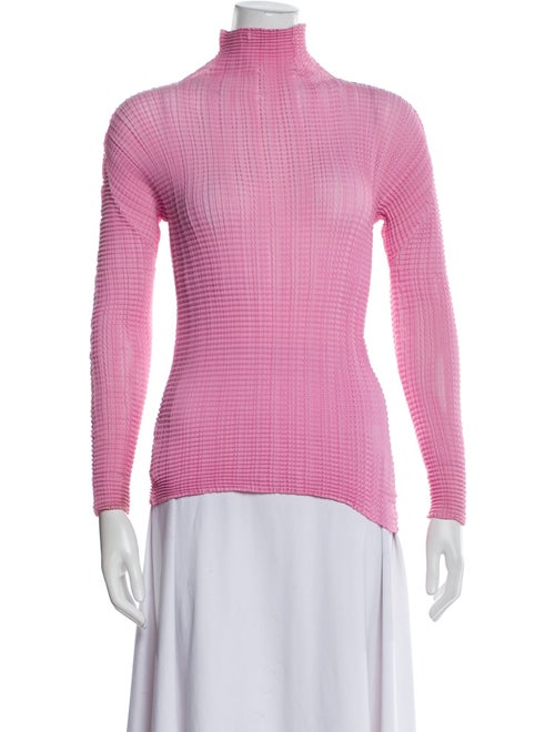 Pleats Please Issey Miyake 2020 Turtleneck Top