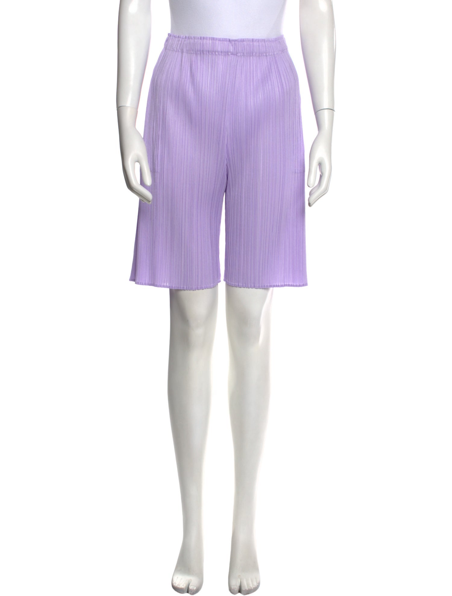 Pleats Please Issey Miyake Knee-Length Shorts