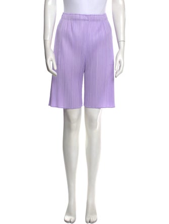 Pleats Please Issey Miyake Knee-Length Shorts