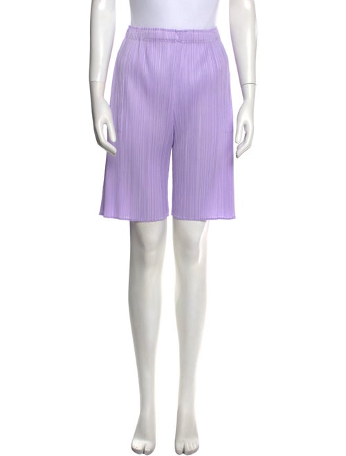 Pleats Please Issey Miyake Knee-Length Shorts
