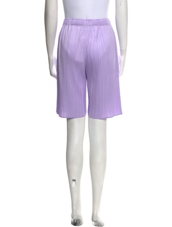 Pleats Please Issey Miyake Knee-Length Shorts