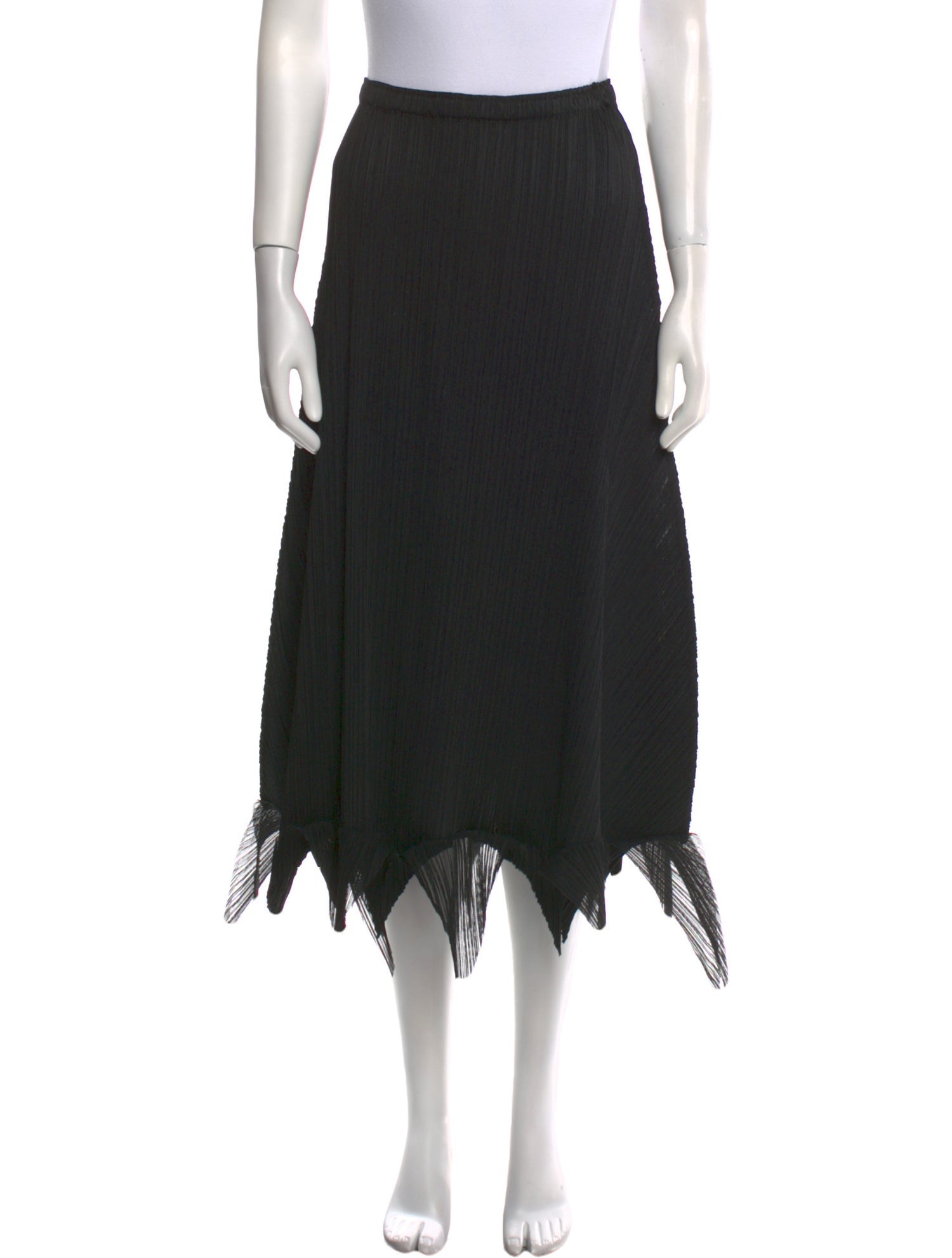 Pleats Please Issey Miyake Vintage Midi Length Skirt