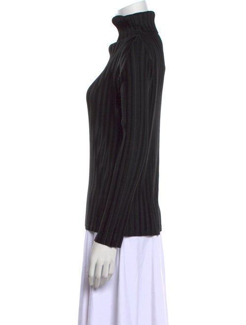 Pleats Please Issey Miyake Turtleneck Long Sleeve Top
