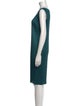Pleats Please Issey Miyake Crew Neck Knee-Length Dress