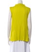 Pleats Please Issey Miyake Mock Neck Sleeveless Top