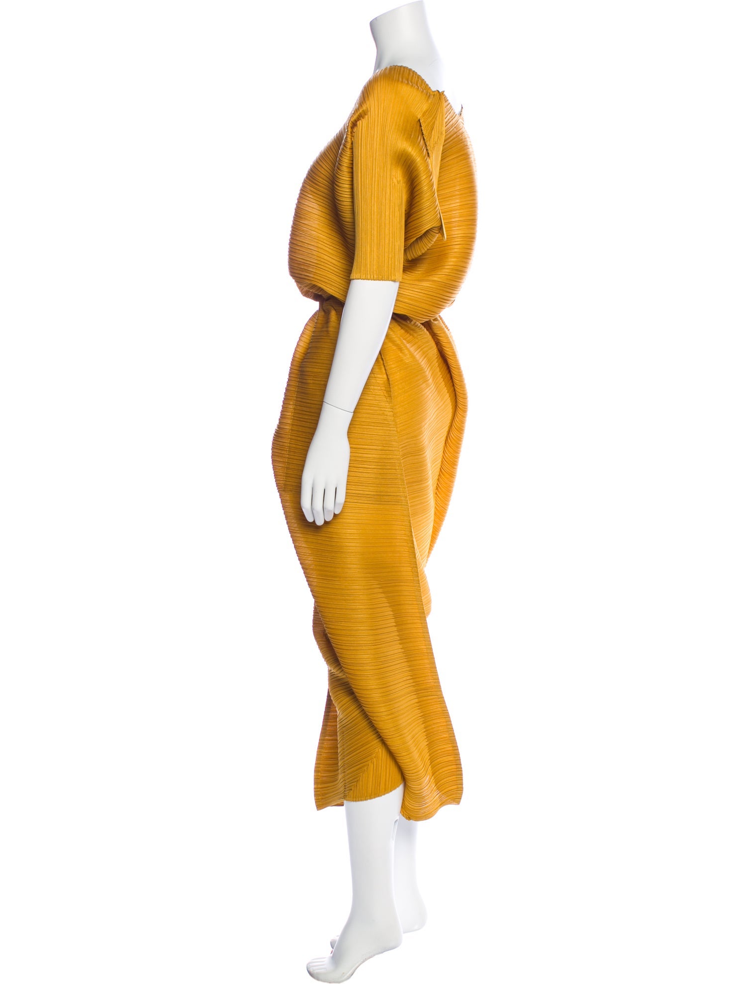 Pleats Please Issey Miyake V-Neck Jumpsuit