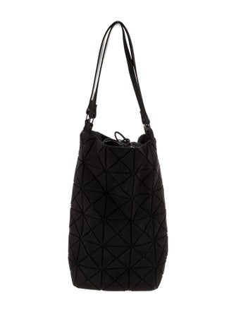 Pleats Please Issey Miyake Suede Bucket Bag