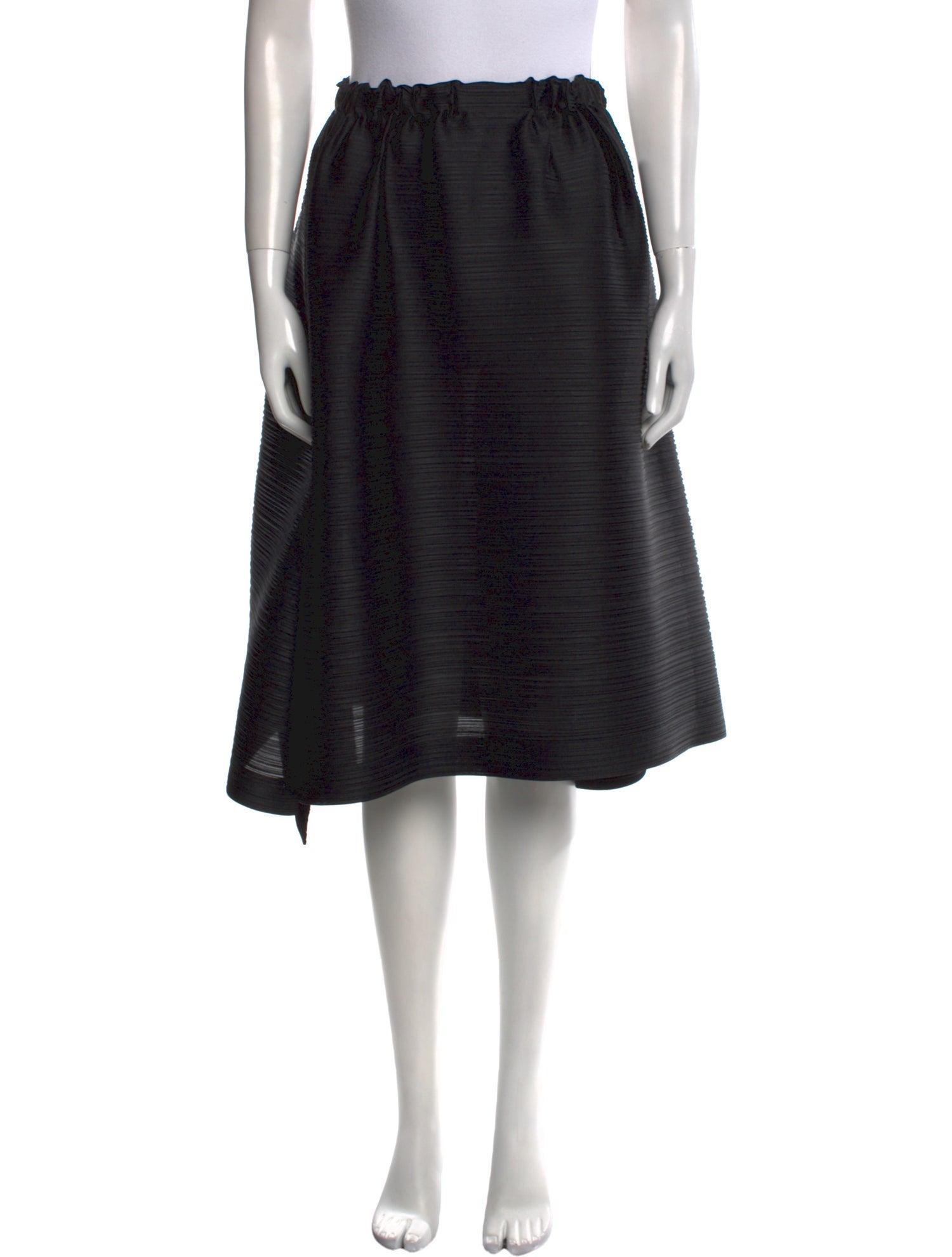Pleats Please Issey Miyake Pleated Accents Knee-Length Skirt w/ Tags