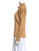Pleats Please Issey Miyake Mock Neck Long Sleeve Top