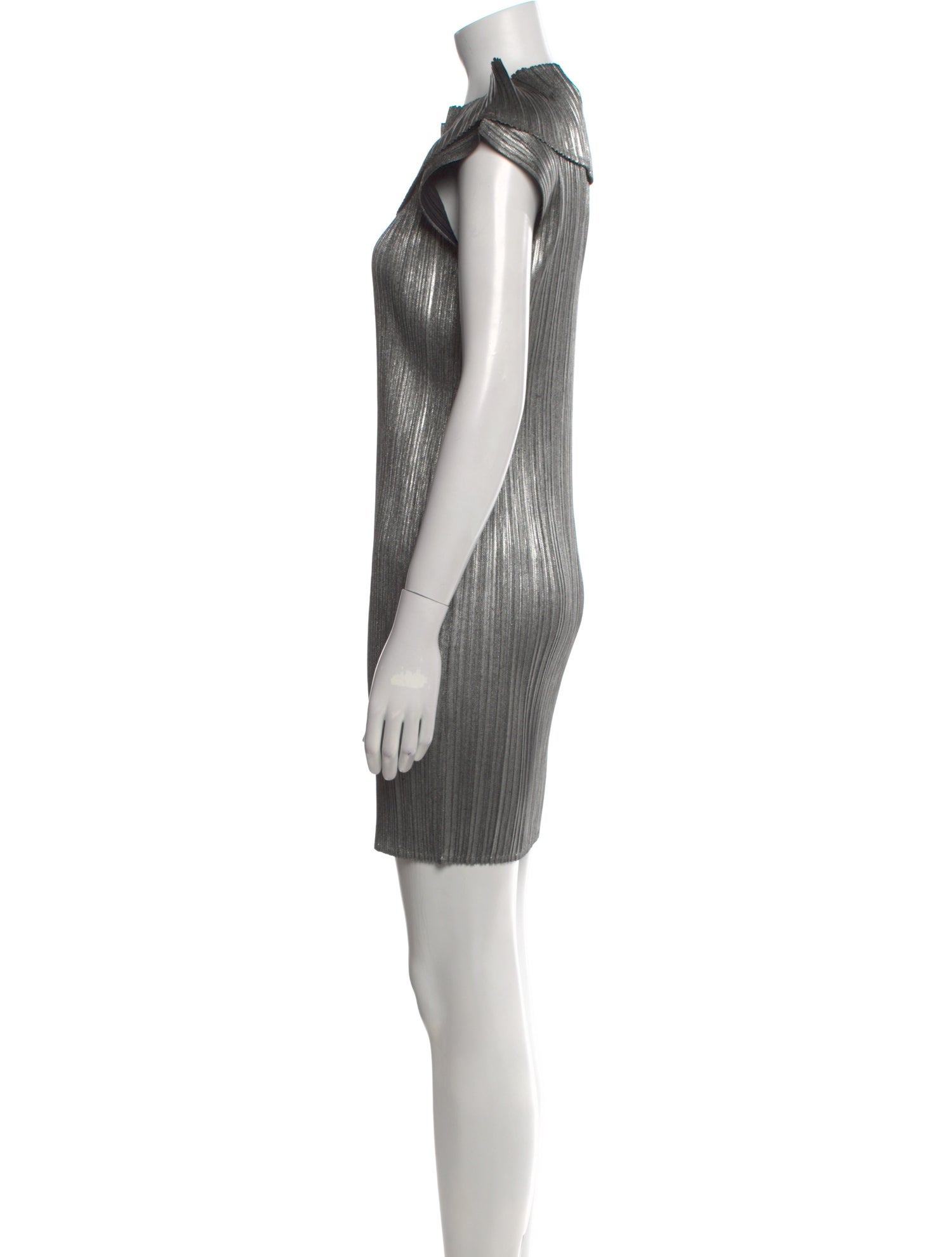 Pleats Please Issey Miyake Vintage Mini Dress