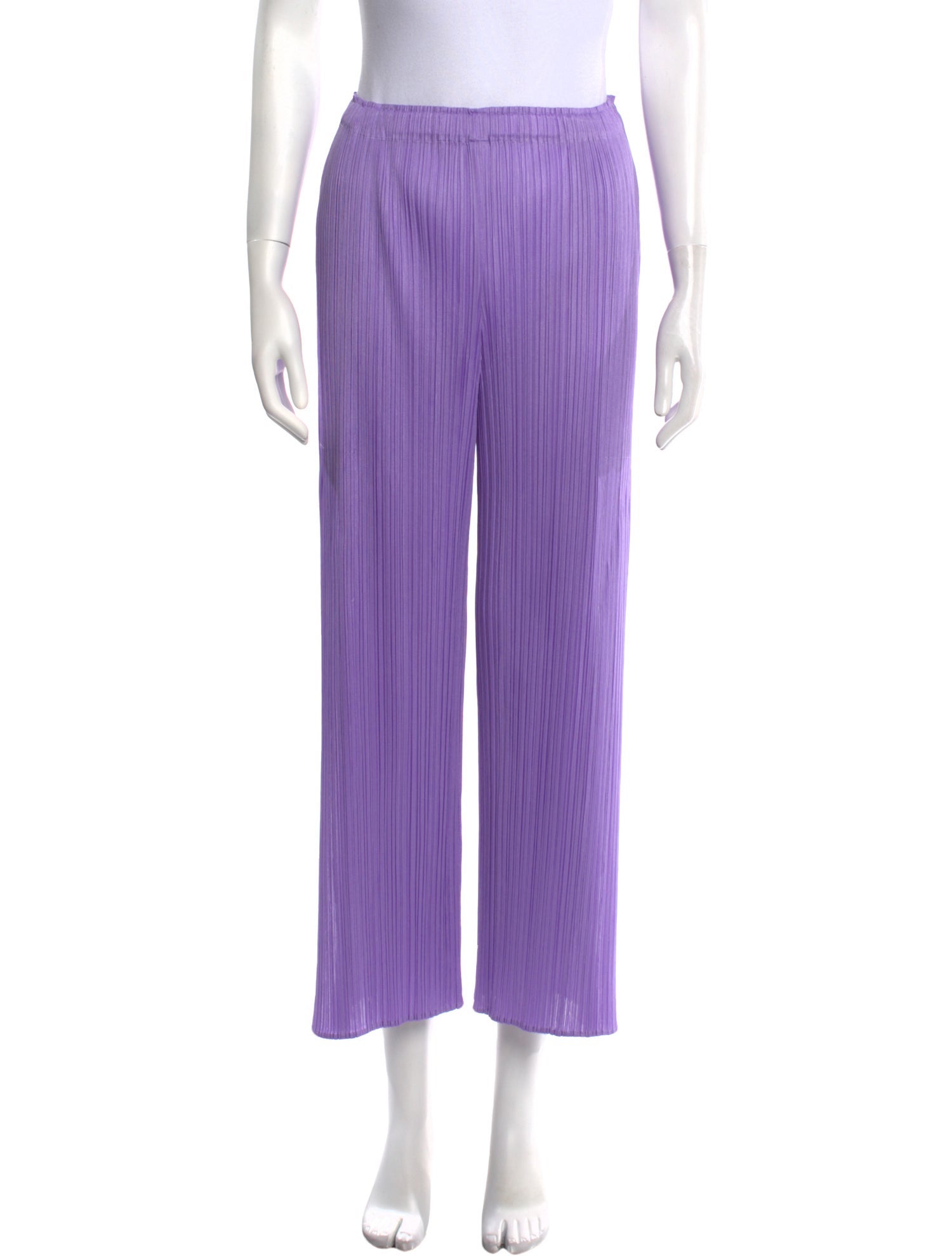 Pleats Please Issey Miyake Straight Leg Pants