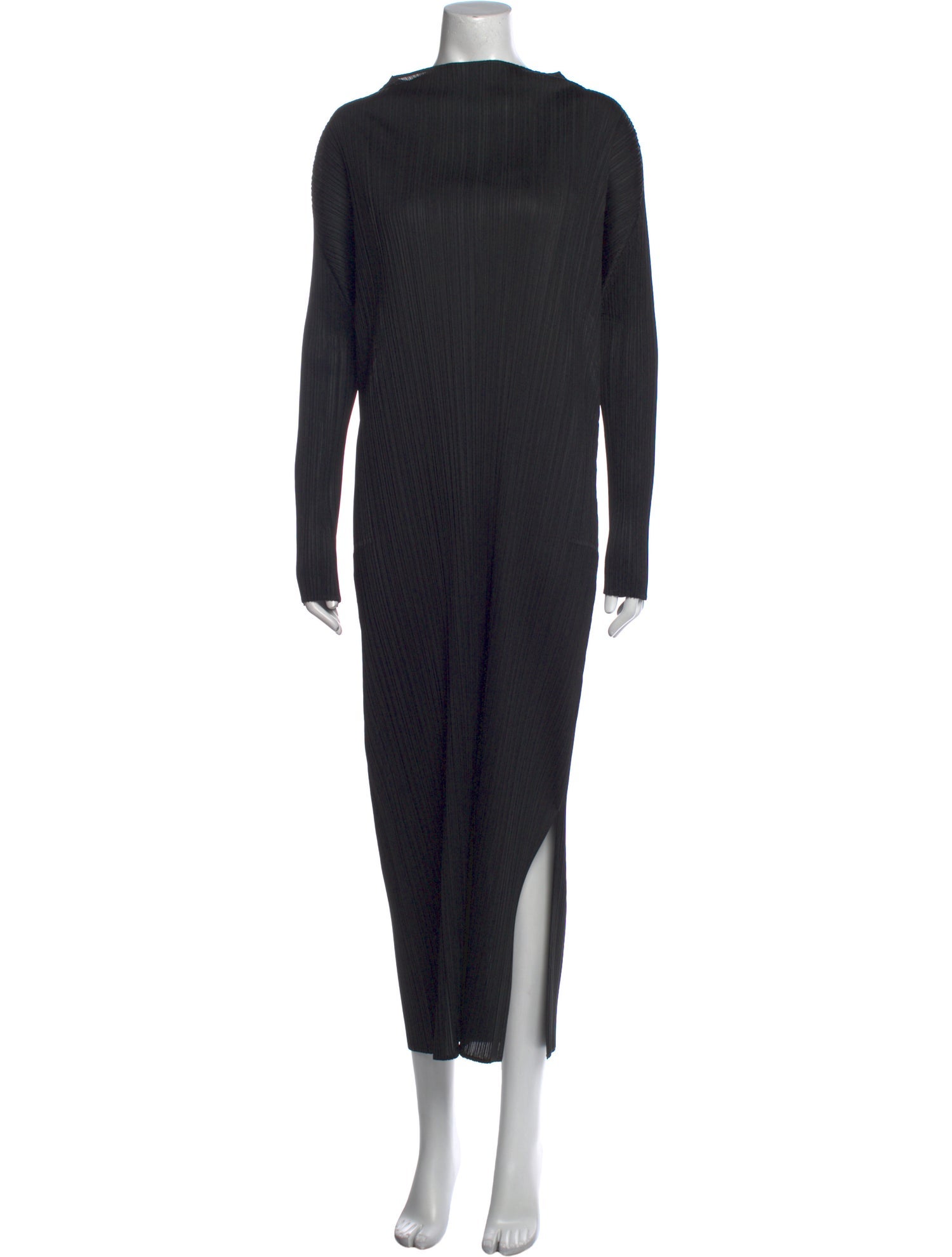 Pleats Please Issey Miyake Turtleneck Long Dress w/ Tags