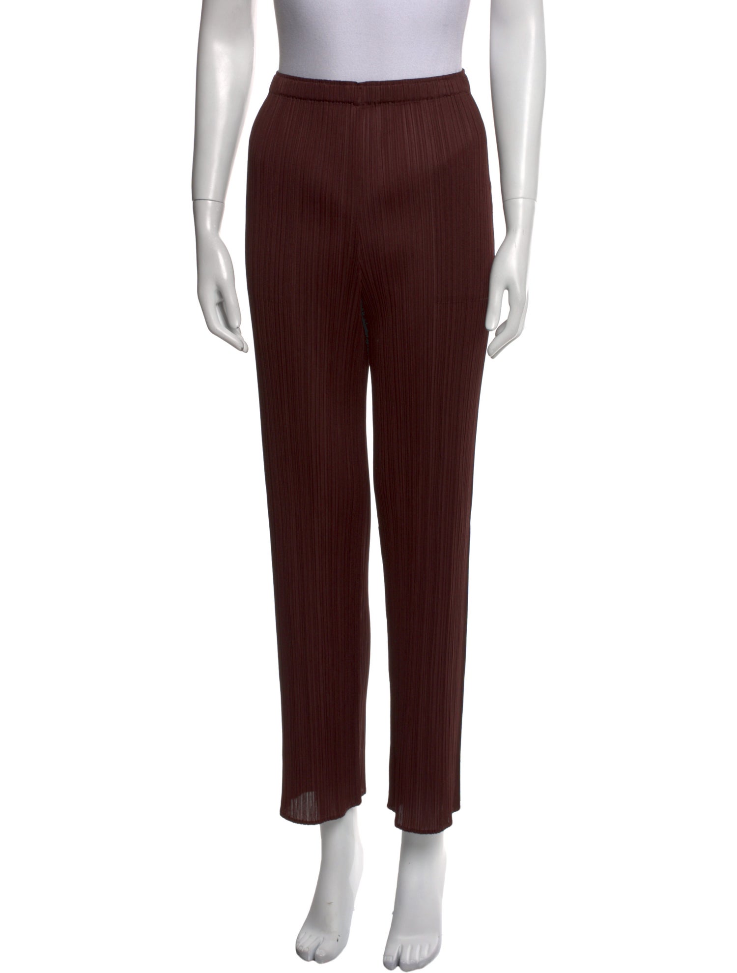 Pleats Please Issey Miyake Straight Leg Pants