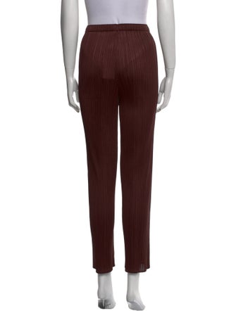 Pleats Please Issey Miyake Straight Leg Pants