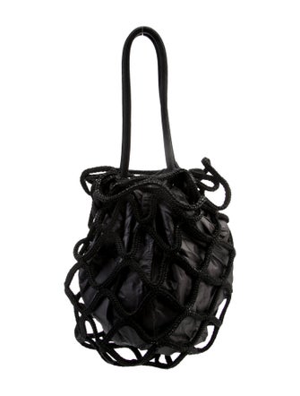 Pleats Please Issey Miyake Nylon Top Handle Bag